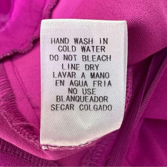 Entro Magenta Ruffle Sleeve Jumpsuit - Picture 8 of 12